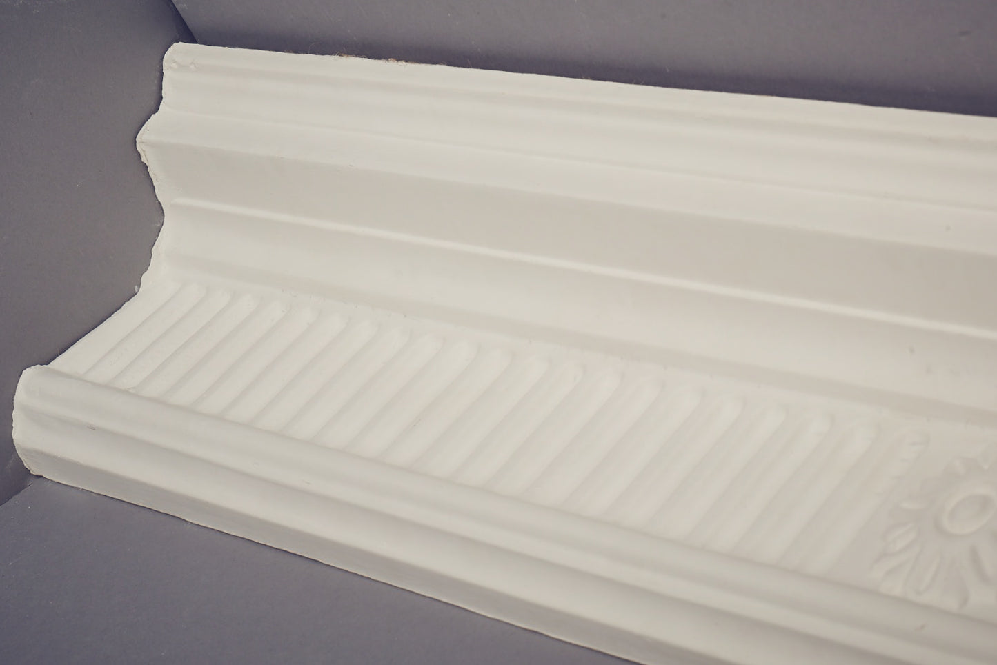 rib and floral coving c1 cornice